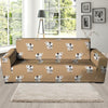 Cow Family Print Sofa Cover-grizzshop