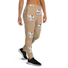 Cow Family Print Women's Joggers-grizzshop