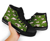 Cow Farm Pattern Print Men Women's High Top Shoes-grizzshop