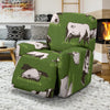 Cow Farm Pattern Print Recliner Cover-grizzshop