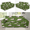 Cow Farm Pattern Print Sofa Covers-grizzshop