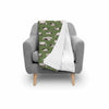 Cow Farm Pattern Print Throw Blanket-grizzshop