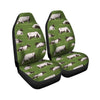 Cow In Grass Print Car Seat Covers-grizzshop