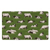 Cow In Grass Print Door Mat-grizzshop