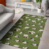 Cow In Grass Print Floor Mat-grizzshop