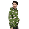 Cow In Grass Print Men's Hoodie-grizzshop