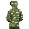 Cow In Grass Print Men's Hoodie-grizzshop