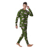 Cow In Grass Print Men's Pajamas-grizzshop