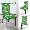 Cow In Green Grass Print Chair Cover-grizzshop