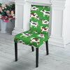 Cow In Green Grass Print Chair Cover-grizzshop