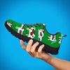 Cow In Green Grass Print Men's Sneakers-grizzshop