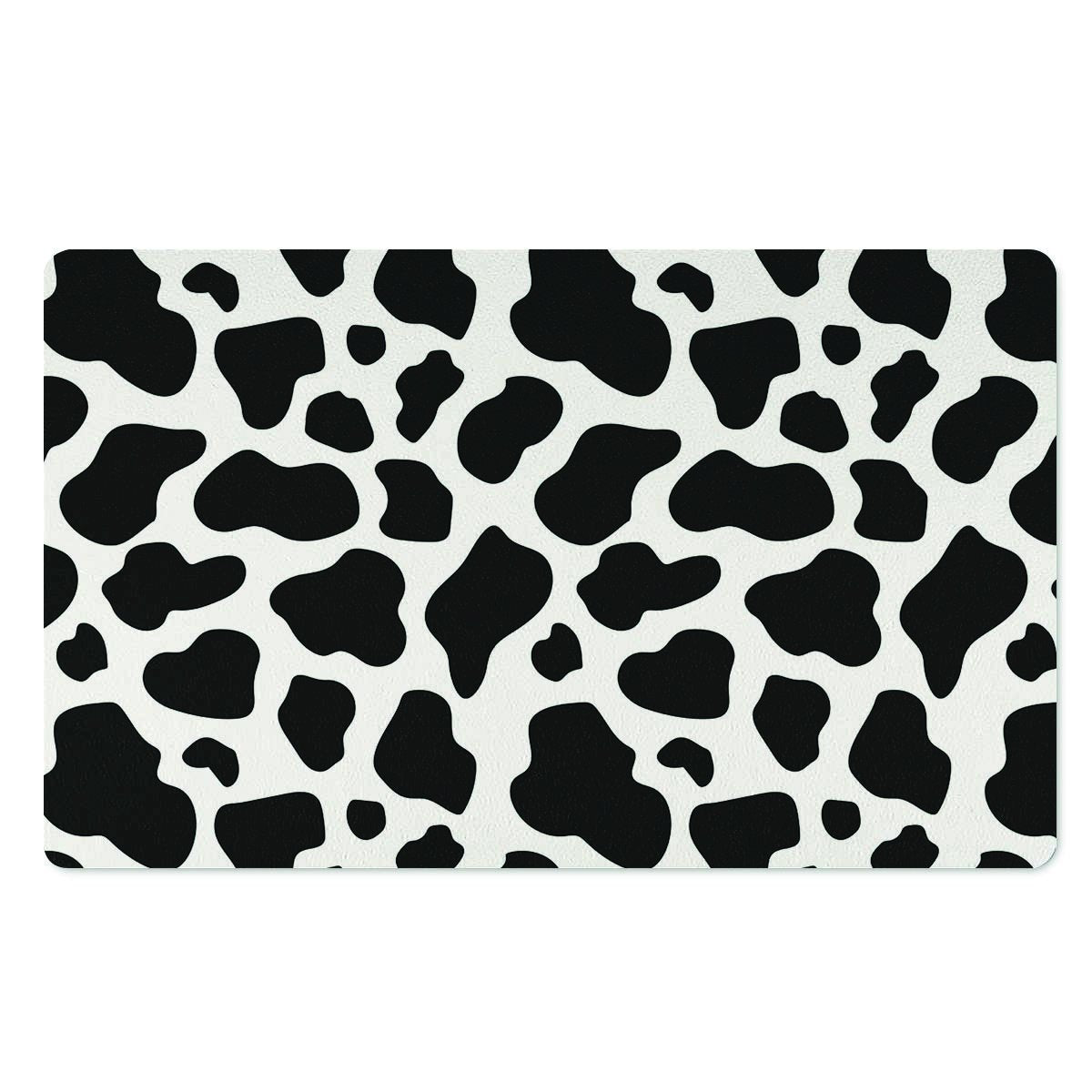 Cow Print Door Mat-grizzshop