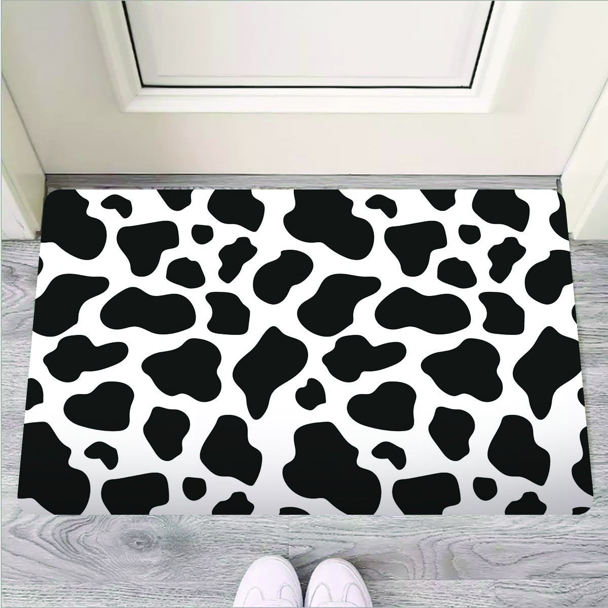 Cow Print Door Mat-grizzshop