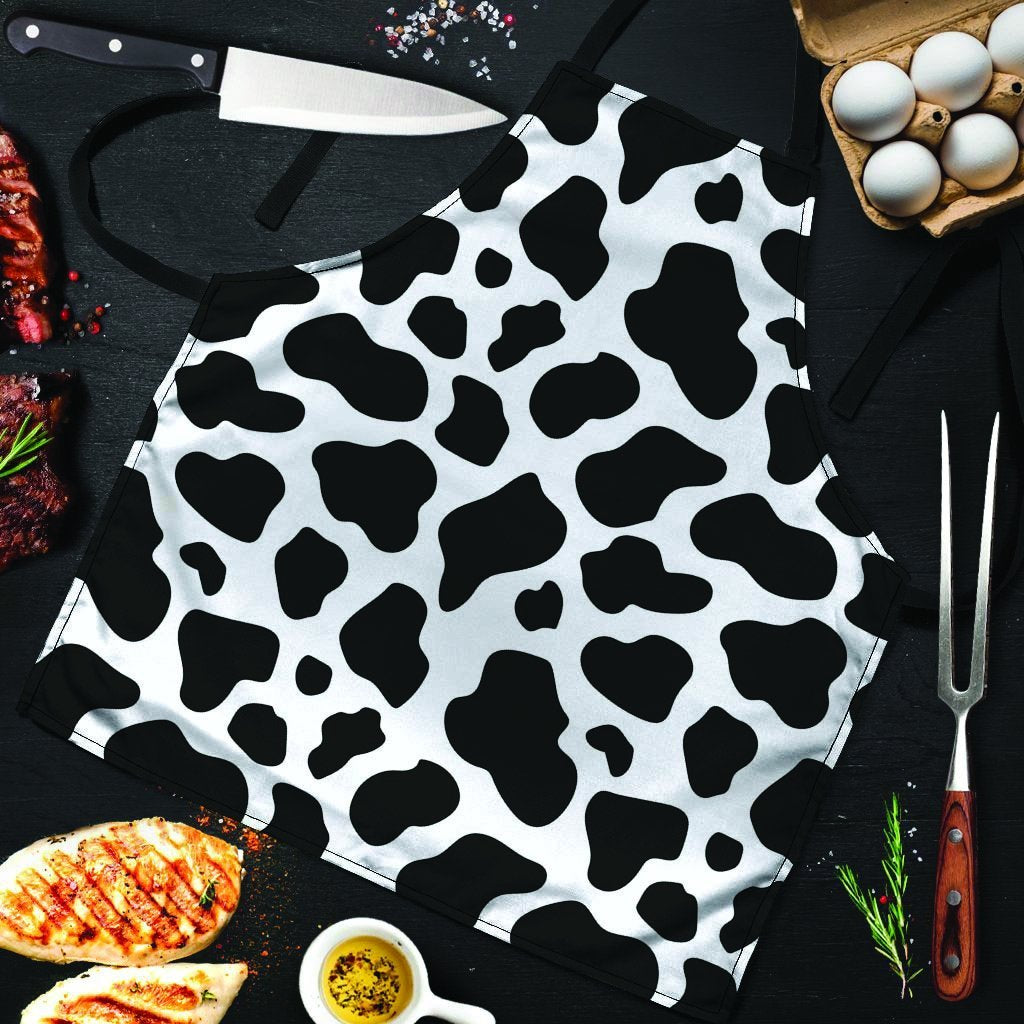 Cow Print Men's Apron-grizzshop