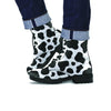 Cow Print Men's Boots-grizzshop