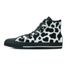 Cow Print Men's High Top Shoes-grizzshop