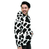 Cow Print Men's Hoodie-grizzshop