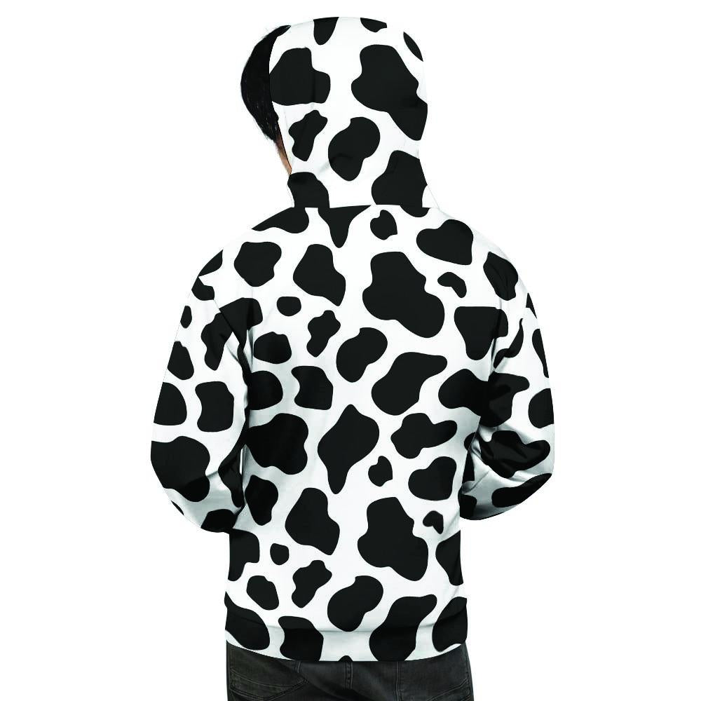 Cow Print Men's Hoodie-grizzshop