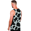 Cow Print Men's Tank Tops-grizzshop