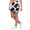 Cow Print Mini Skirt-grizzshop