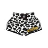 Cow Print Muay Thai Boxing Shorts-grizzshop