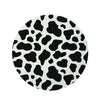 Cow Print Round Rug-grizzshop