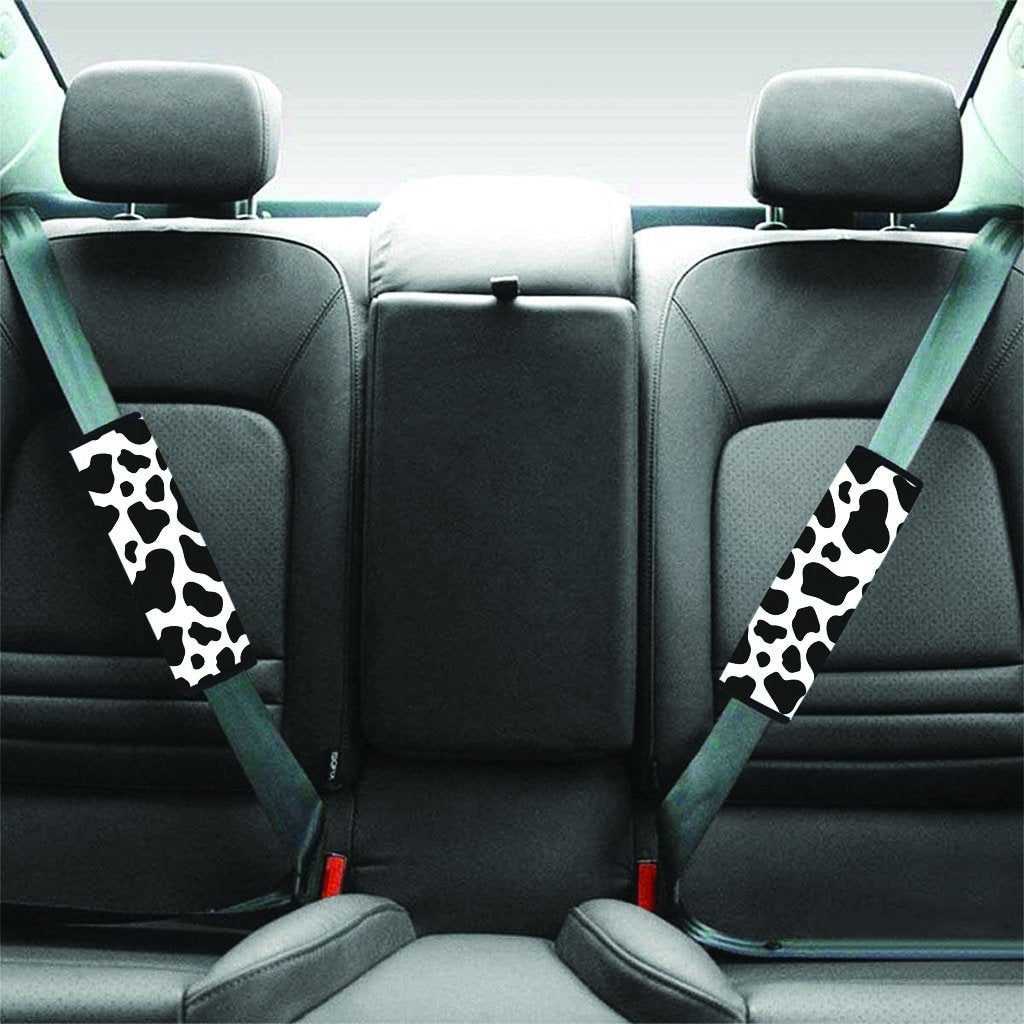 Cow Print Seat Belt Cover-grizzshop