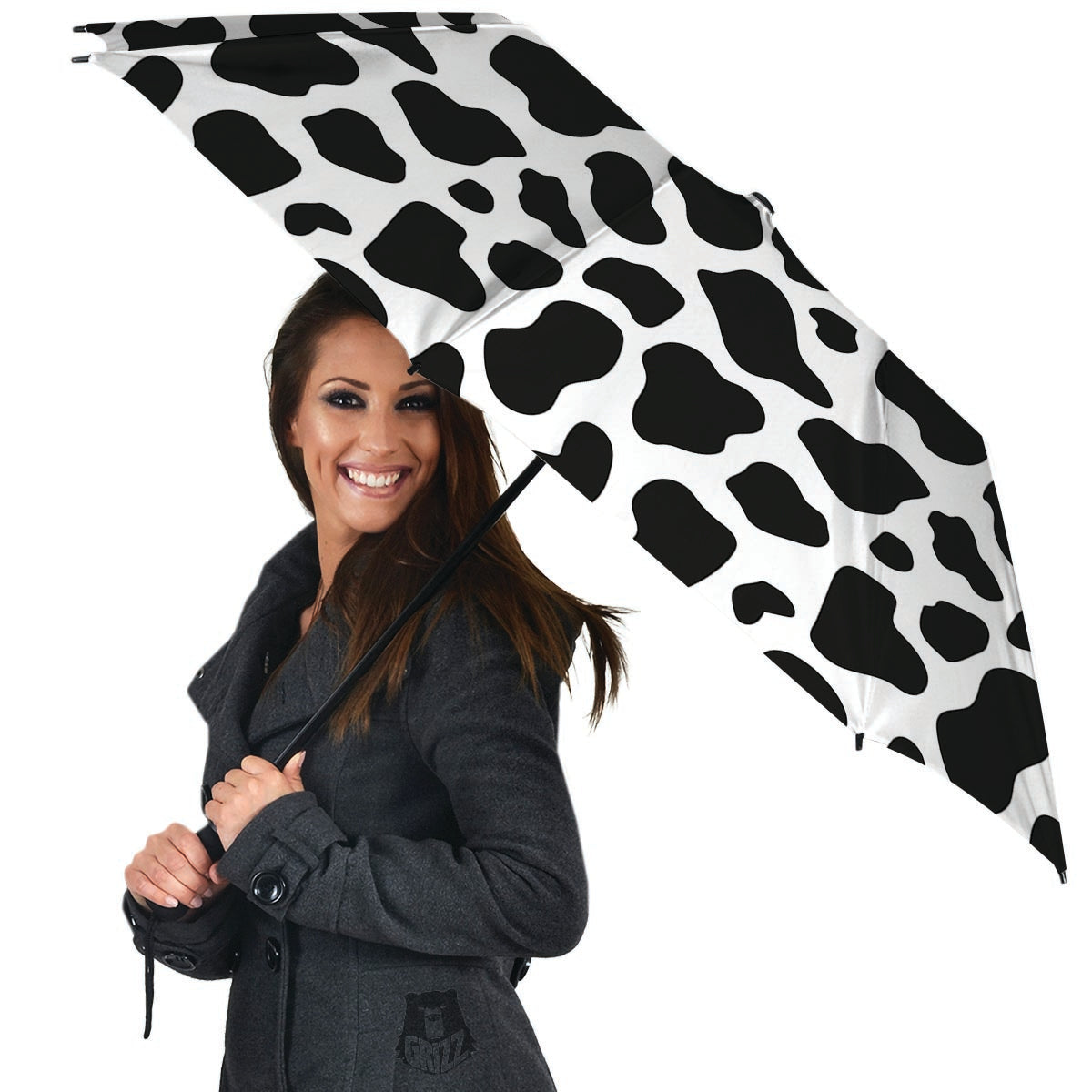 Cow Print Umbrella-grizzshop