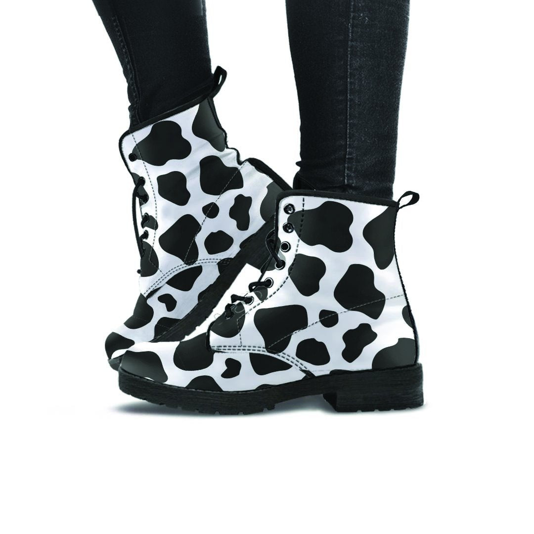 Cow Print Women's Boots-grizzshop