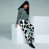 Cow Print Women's Joggers-grizzshop