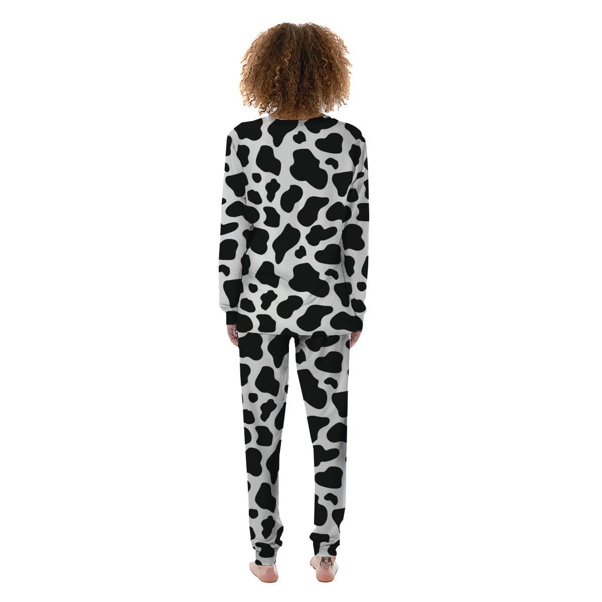 Cow Print Women's Pajamas-grizzshop