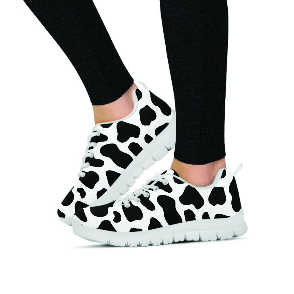 Cow Print Women's Sneakers-grizzshop