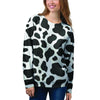 Cow Print Women's Sweatshirt-grizzshop