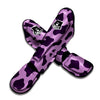 Cow Purple Print Pattern Muay Thai Shin Guards-grizzshop