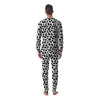 Cow White And Black Print Pattern Men's Pajamas-grizzshop