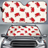 Crab Cartoon Pattern Print Car Sun Shade-grizzshop