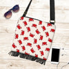 Crab Cartoon Pattern Print Crossbody bags-grizzshop