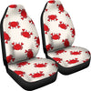 Crab Cartoon Pattern Print Universal Fit Car Seat Covers-grizzshop