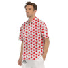 Crab Cute Print Pattern Men's Short Sleeve Shirts-grizzshop