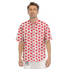 Crab Cute Print Pattern Men's Short Sleeve Shirts-grizzshop