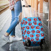 Crab Pattern Print Luggage Cover Protector-grizzshop