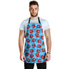 Crab Pattern Print Men's Apron-grizzshop