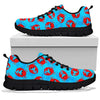 Crab Pattern Print Sneaker Shoes For Men Women-grizzshop