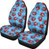 Crab Pattern Print Universal Fit Car Seat Covers-grizzshop