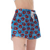 Crab Pattern Print Women's Shorts-grizzshop