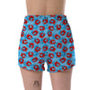 Crab Pattern Print Women's Shorts-grizzshop