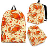 Crab Print Pattern Backpack-grizzshop