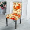 Crab Print Pattern Chair Cover-grizzshop