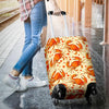 Crab Print Pattern Luggage Cover Protector-grizzshop