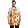 Crab Print Pattern Men's Apron-grizzshop